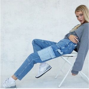 Pacsun Patchwork Cargo Jeans